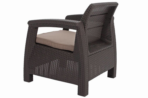 Outdoor Furniture Set CORFU SET, brown