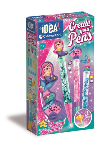 Clementoni IDEA Create Your Pens: Magical Mermaids 6+