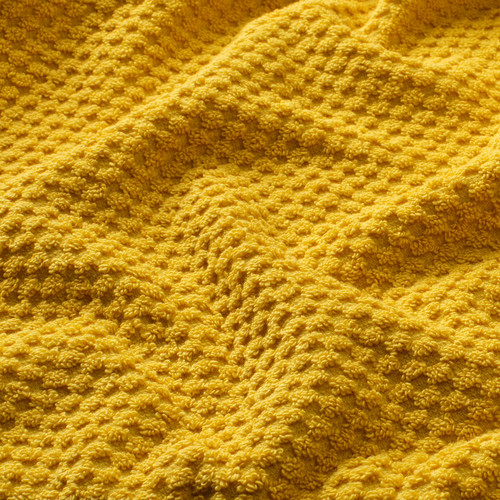 GULVIAL Bath towel, yellow, 70x140 cm
