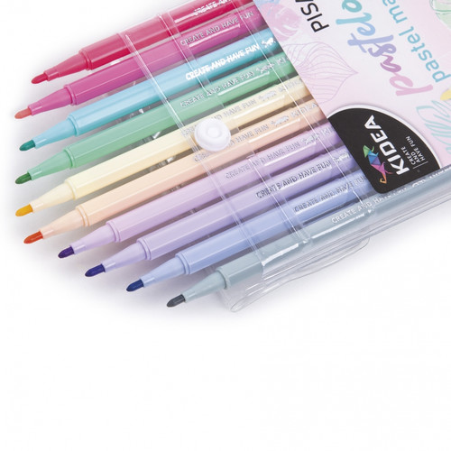 Kidea Pastel Markers 10 Colours