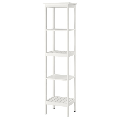 HEMNES Shelf unit, white, 42x172 cm