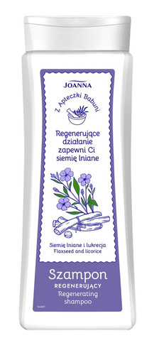 JOANNA Regenerating Shampoo with Flaxseed and Licorice 300ml