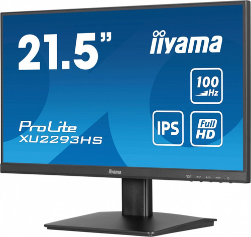 IIYAMA 21.5" Monitor XU2293HS-B6 IPS HDMI DP SLIM 2x1W