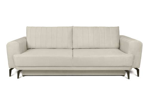 Sofa-bed Luzano, cream/light beige