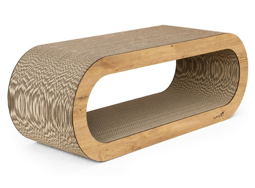 Gattino Cat Scratcher 02 Pearl, oak