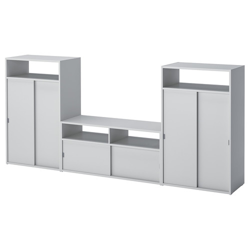 SPIKSMED TV storage combination, 216x32x97 cm