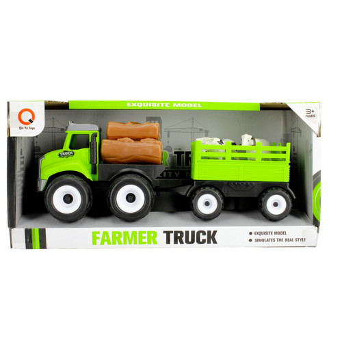 Farmers Truck with Trailer Set of 3 3+