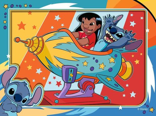 Ravensburger Children's Puzzle Disney Stitch 4in1 3+