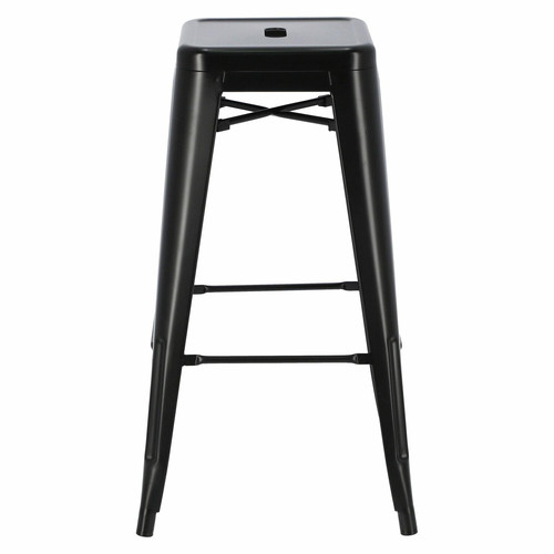 Bar Stool Paris 75cm, metal, black