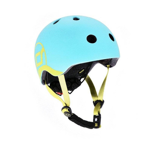 SCOOTANDRIDE XXS-S Helmet for Children 1-5 years, Blueberry