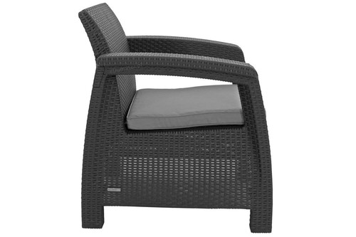 Outdoor Furniture Set CORFU BOX, graphite