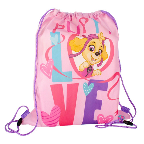 Drawstring Bag School Shoes/Clothes Bag Paw Patrol Love