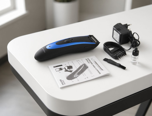 Esperanza Hair Clipper Apollo, black/blue