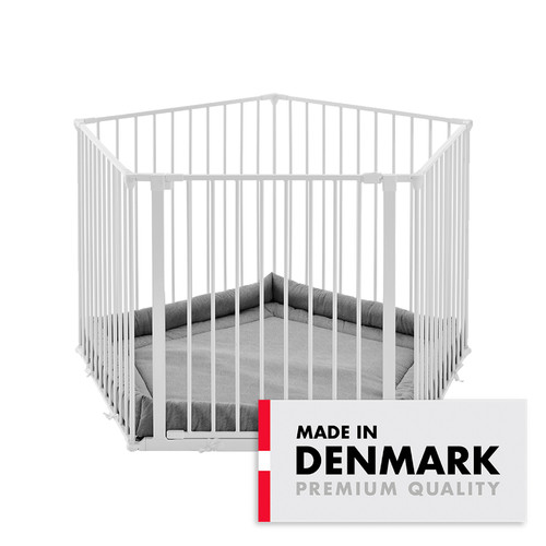 Baby Dan Playpen Park-A-Kid, white