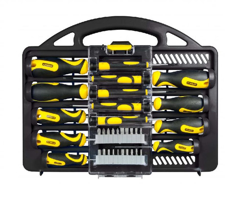 Stanley Screwdriver and Bit Set 34pcs