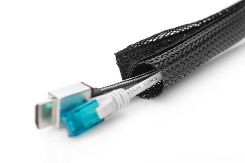 DIGITUS Flexible Cable Tube with Hook and Loop Fastener