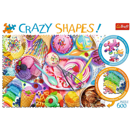 Trefl Jigsaw Puzzle Crazy Shapes Sweet Dream 600pcs 12+