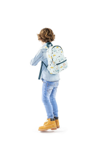 Kidzroom Backpack Mini Auto blue