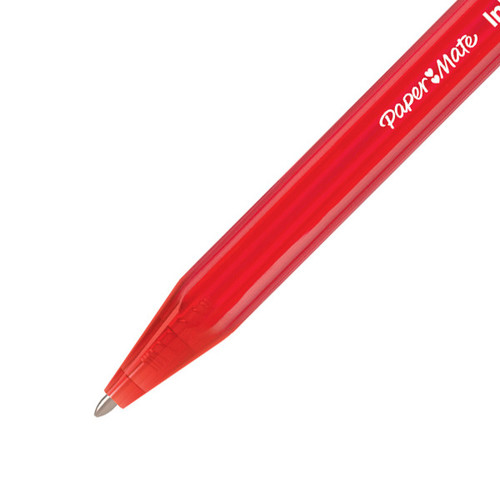 Paper Mate Retractable Ballpoint Pen InkJoy 100 RT, red, 20pcs