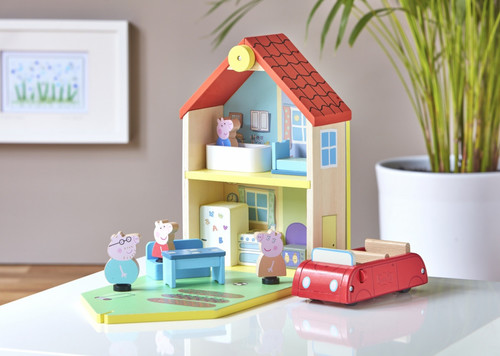 Tm Toys Peppa Pig Wooden Family Home 3+