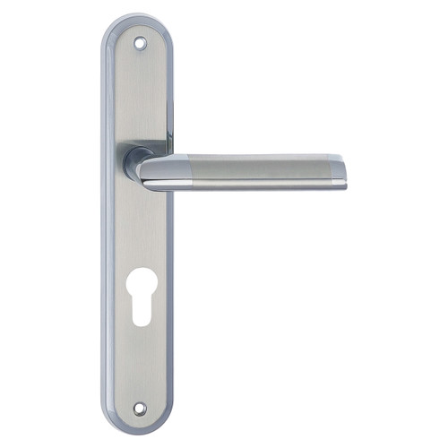 Door Handle Verso Daro 72mm, chrome/satin