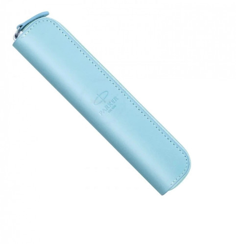 Parker Pen Leather Case, blue
