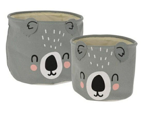 Storage Basket Set 2pcs, Koala