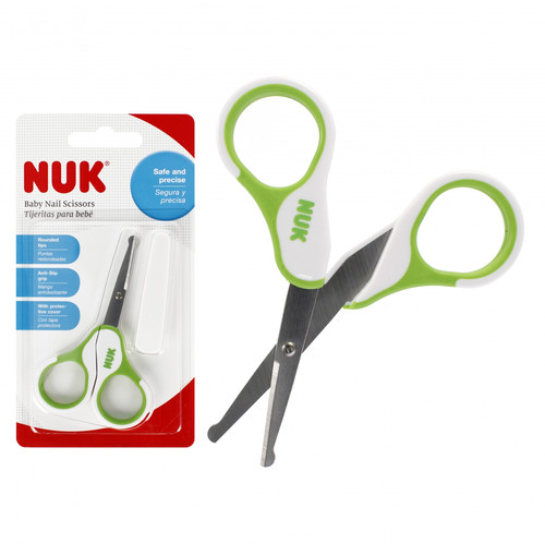 NUK Baby Nail Scissors, green