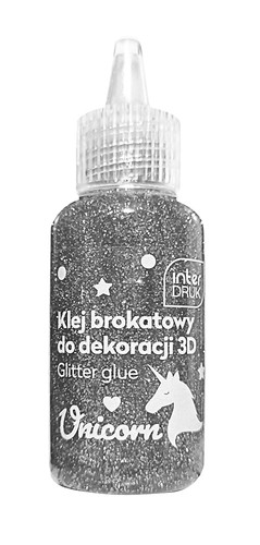 Glitter Decorative Glue 20ml 6 Colours 24pcs