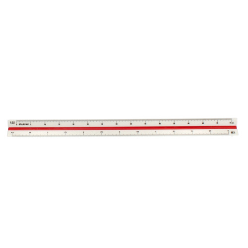 Starpak Triangular Scale Ruler