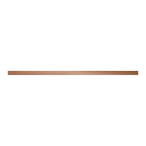 Decorative Tile Trim Finestra Arte 74.8 x 2.3 cm, copper, 1pc