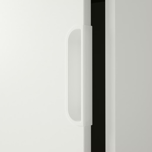 GALANT Storage combination w sliding doors, white, 320x120 cm