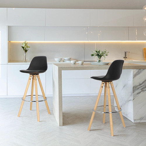 Bar Stool Nord, black