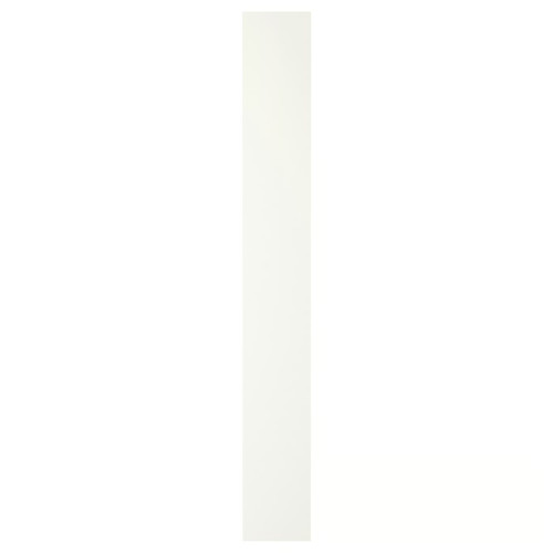 FORSAND Door, white, 25x229 cm