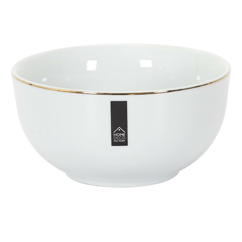 Bowl Pearl Gold 500ml, white