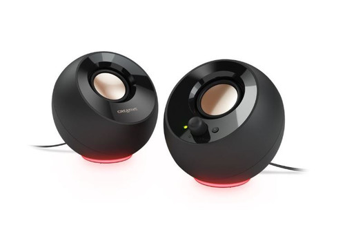 Creative Pebble SE 2.0 Desktop Speakers, Black
