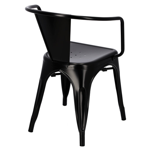 Dining Chair Paris Arms, black