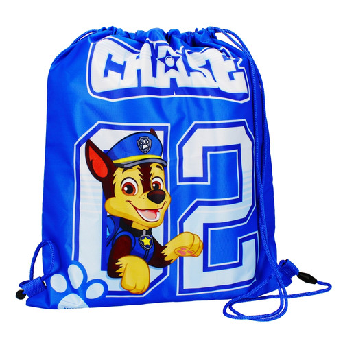 Drawstring Bag School Shoes/Clothes Bag Paw Patrol Chase