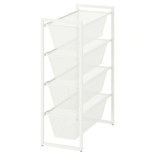 JONAXEL Frame with mesh baskets, 25x51x70 cm
