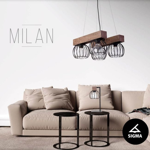 Pendant Lamp Milan 2 1 x 60W E27
