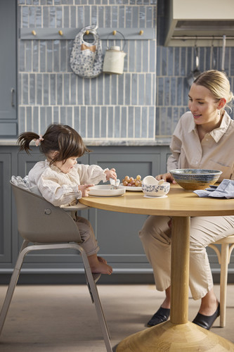 Elodie Details Highchair GRACE feeding chair, Tender Taupe, 0-6y