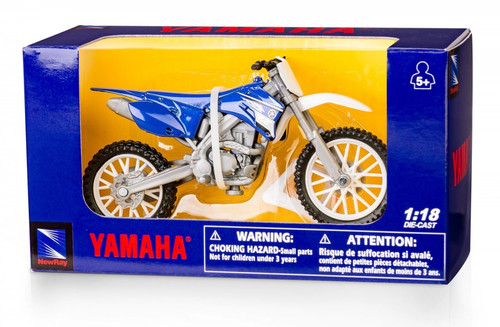 Motorcycle Yamaha YZ 450F 1:18 5+