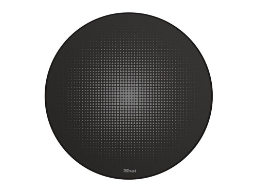 Trust Round Floor Mat, black