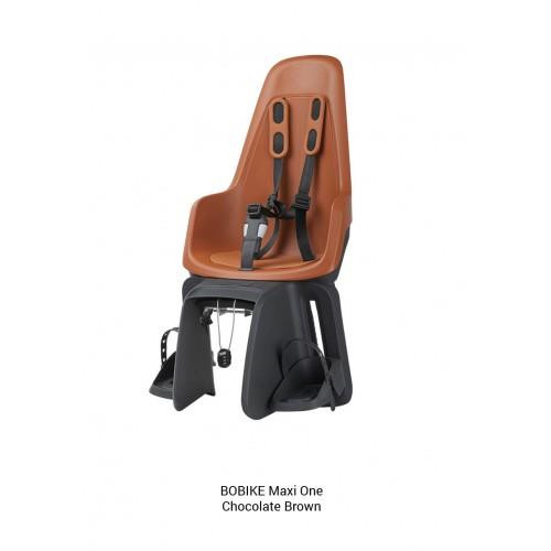 Bobike Bicycle Seat One Maxi up to 22kg, frame mount, chocolate brown