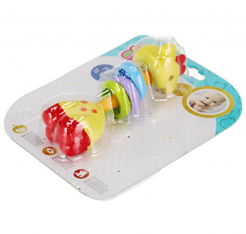 Bam Bam Rattle Giraffe, assorted colours, 0m+