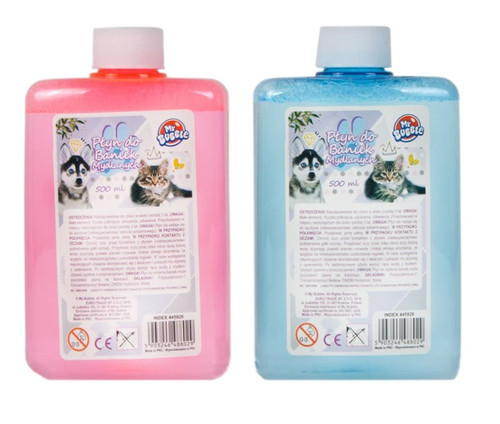 My Bubble Soap Bubble Liquid 500ml Pets, 1pc, random colours
