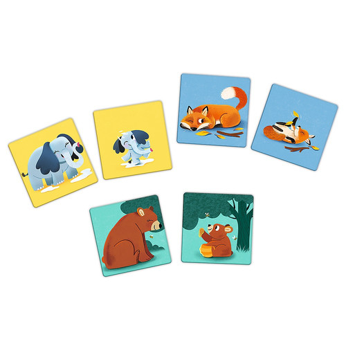 Trefl Memos Maxi Game Animal Parents and Children 24m+