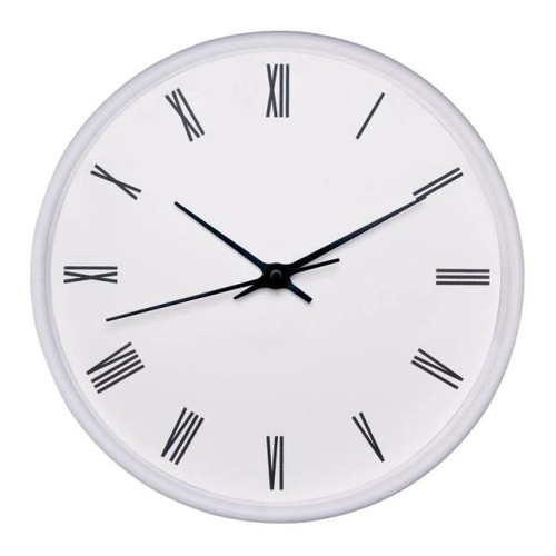 Wall Clock Splendid Easy 25.5 x 25.5 cm, white