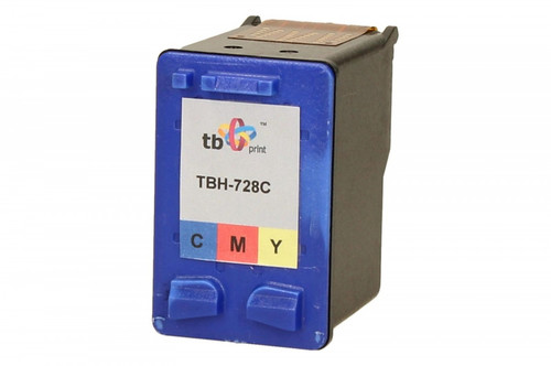 TB Ink TBH-728C (HP No. 28 - C8728A) Color remanufactured