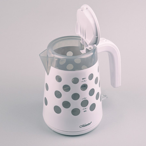 Feel Maestro 1.7L Electric Kettle "Dots" 2200W MR-045-WHITE